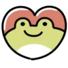 Стикер 11 ❤️ Видеоанимированный набор эмоджи с лягушками