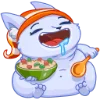 🍽 Эмодзи «Фрости» для Telegram