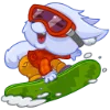 🏂 Эмодзи «Фрости» для Telegram