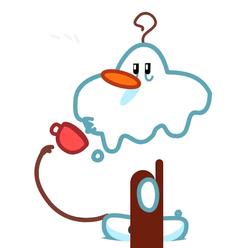 Стикер 7 Snowman