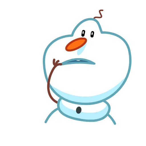 Стикер 15 Snowman