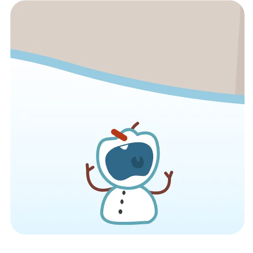 Стикер 11 Snowman
