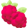 Стикер 51 Fruits Emoji