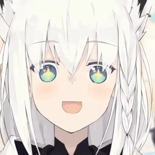 🤩 Стикер «Shirakami Fubuki» для Telegram