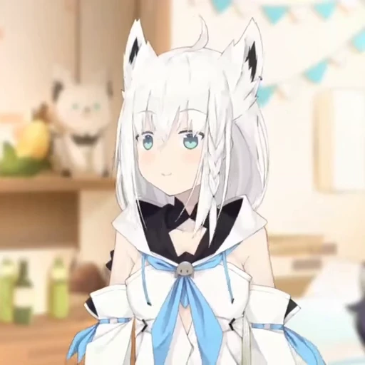 😃 Стикер «Shirakami Fubuki» для Telegram