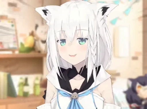 😏 Стикер «Shirakami Fubuki» для Telegram