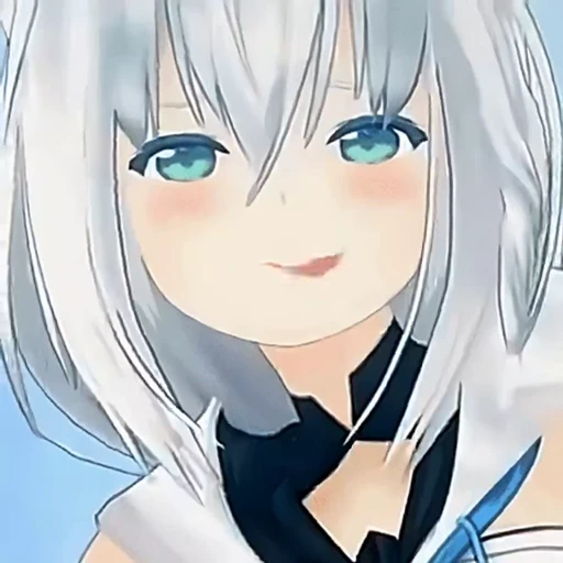 😈 Стикер «Shirakami Fubuki» для Telegram