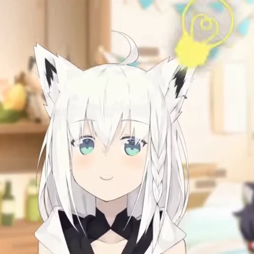💡 Стикер «Shirakami Fubuki» для Telegram