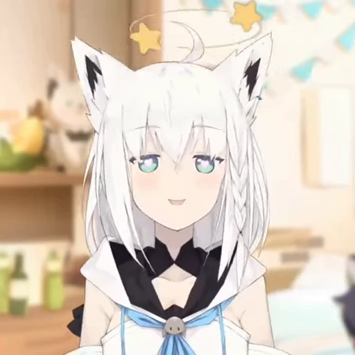 😵‍💫 Стикер «Shirakami Fubuki» для Telegram