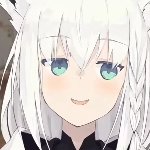 😈 Стикер «Shirakami Fubuki» для Telegram