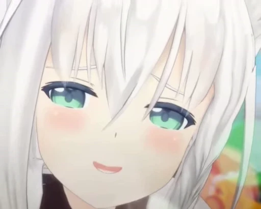 🥰 Стикер «Shirakami Fubuki» для Telegram