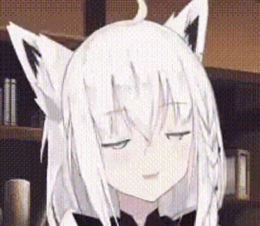 ‼ Стикер «Shirakami Fubuki» для Telegram