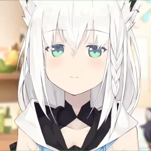 😇 Стикер «Shirakami Fubuki» для Telegram