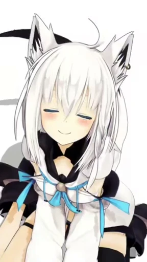 🥺 Стикер «Shirakami Fubuki» для Telegram