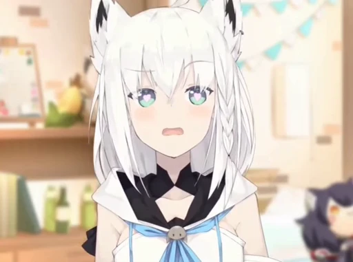 😳 Стикер «Shirakami Fubuki» для Telegram