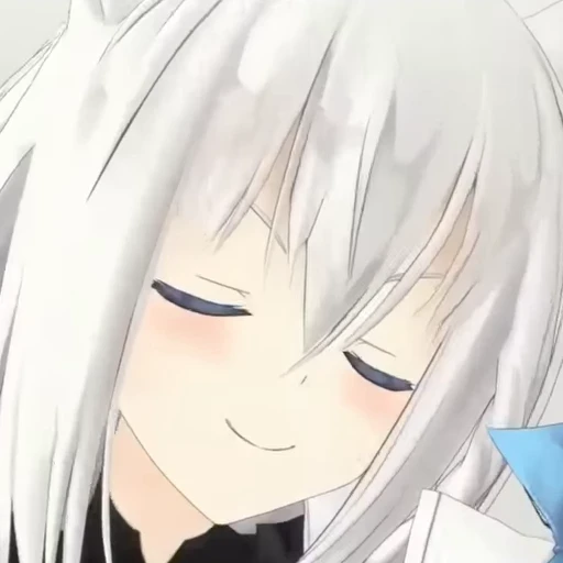 😌 Стикер «Shirakami Fubuki» для Telegram