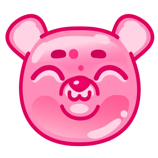 ❤️ Эмодзи «Фуксиана - эмодзи цвета фуксия» для Telegram