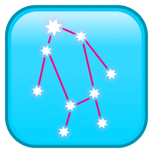 Эмодзи Фуксиана-3 - розово-голубые эмодзи для Telegram — скачать