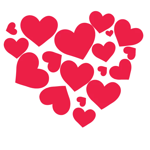 ♥ Стикер «Pif_paf_love» для Telegram