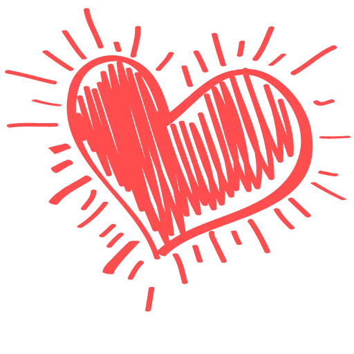 ♥ Стикер «Pif_paf_love» для Telegram