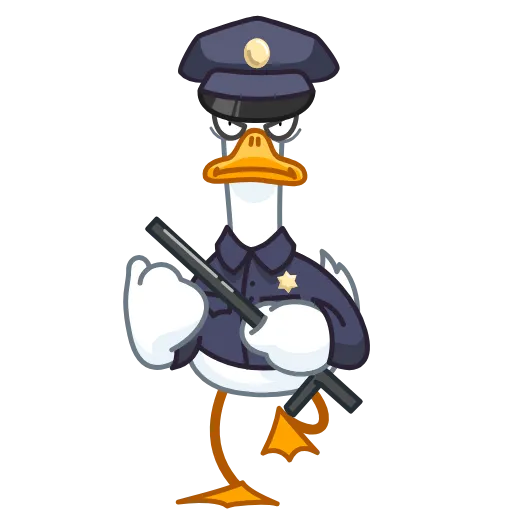 Стикер 18 Funky Goose