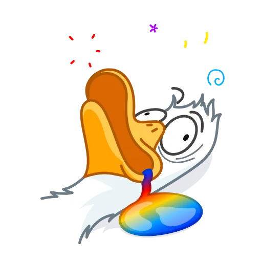 Стикер 22 Funky Goose
