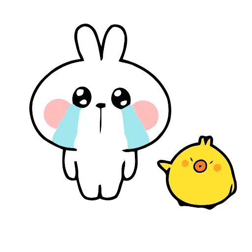 Стикер 47 Funny Bunny