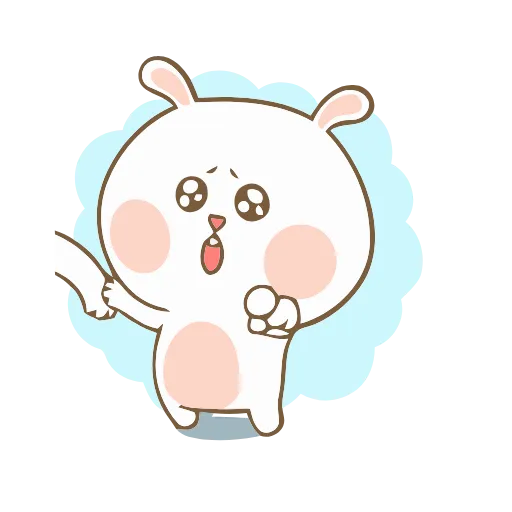 Стикер 13 Funny Bunny