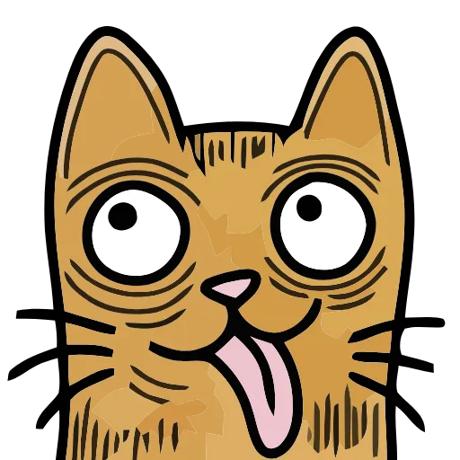 Стикер 33 Funny Cats