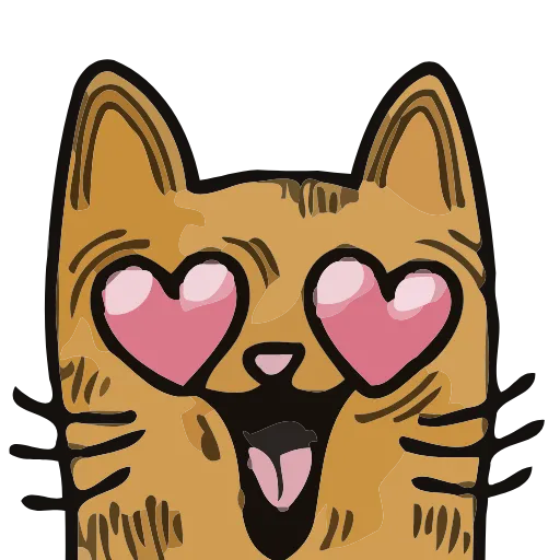 Стикер 7 Funny Cats