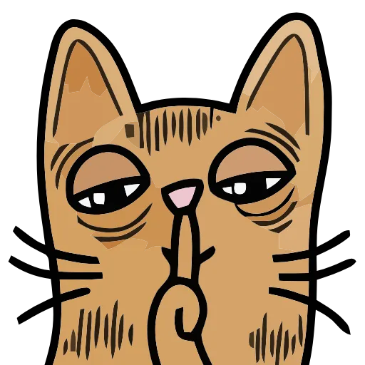 Стикер 32 Funny Cats