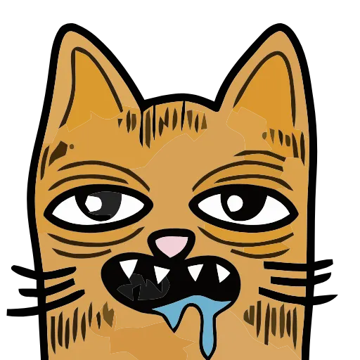 Стикер 36 Funny Cats