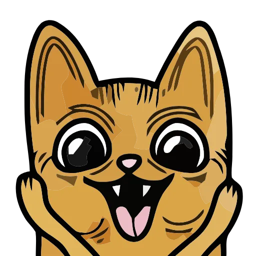 Стикер 2 Funny Cats