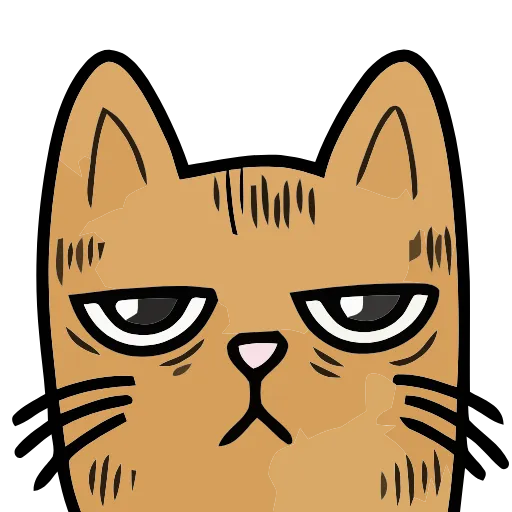 Стикер 14 Funny Cats