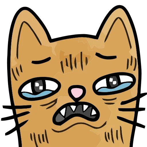 Стикер 4 Funny Cats