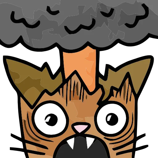 Стикер 25 Funny Cats