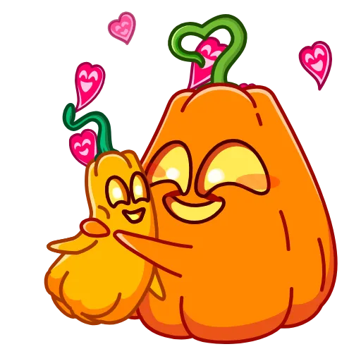 Стикер 2 Pumpkins