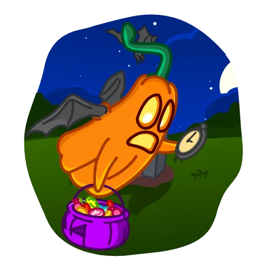 Стикер 7 Pumpkins