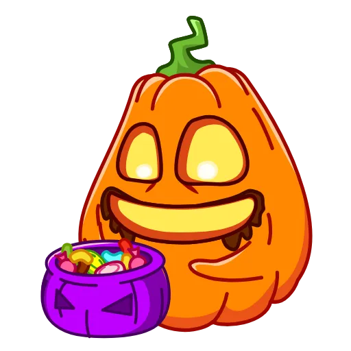 Стикер 6 Pumpkins