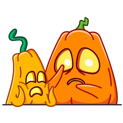 Стикер 10 Pumpkins
