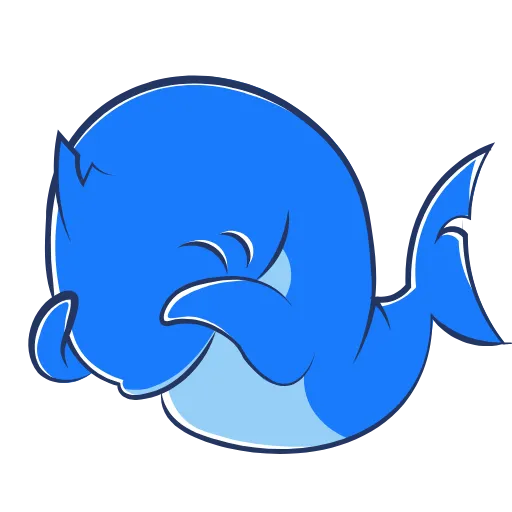 Стикер 22 Funnysharkyemoji