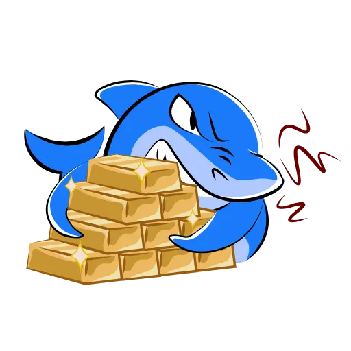 😟 Эмодзи «Funnysharkyemoji» для Telegram