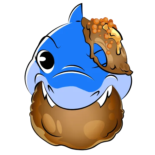 😗 Эмодзи «Funnysharkyemoji» для Telegram