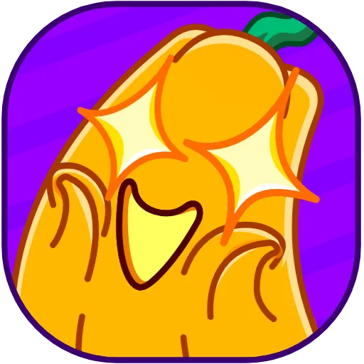 Стикер 12 Pumpkin Glitched