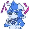 Стикер 55 Furry