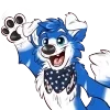 Стикер 30 Furry