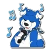Стикер 12 Furry