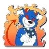 Стикер 23 Furry