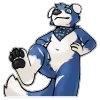 Стикер 45 Furry