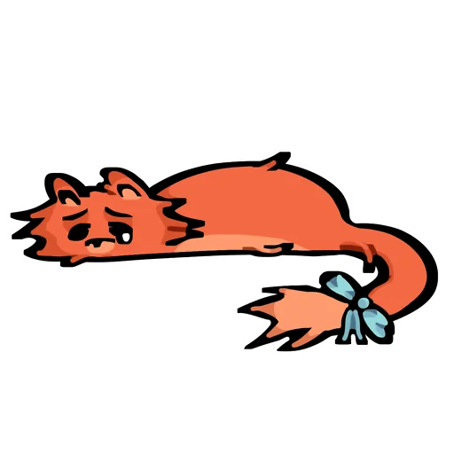 😭 Стикер «Кот Фуня» для Telegram